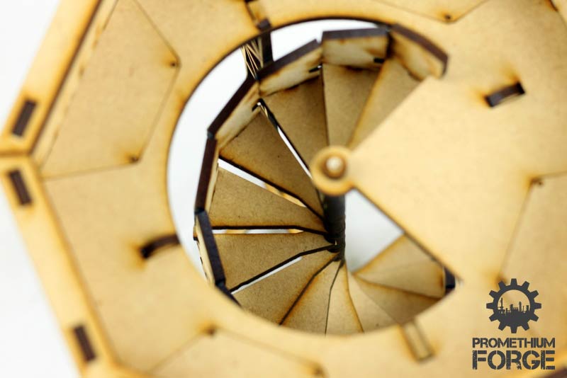 Promethium Forge: Spiral Stairs Tank Kit