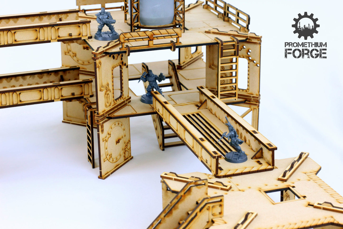 Promethium Forge: Walkway with Railings