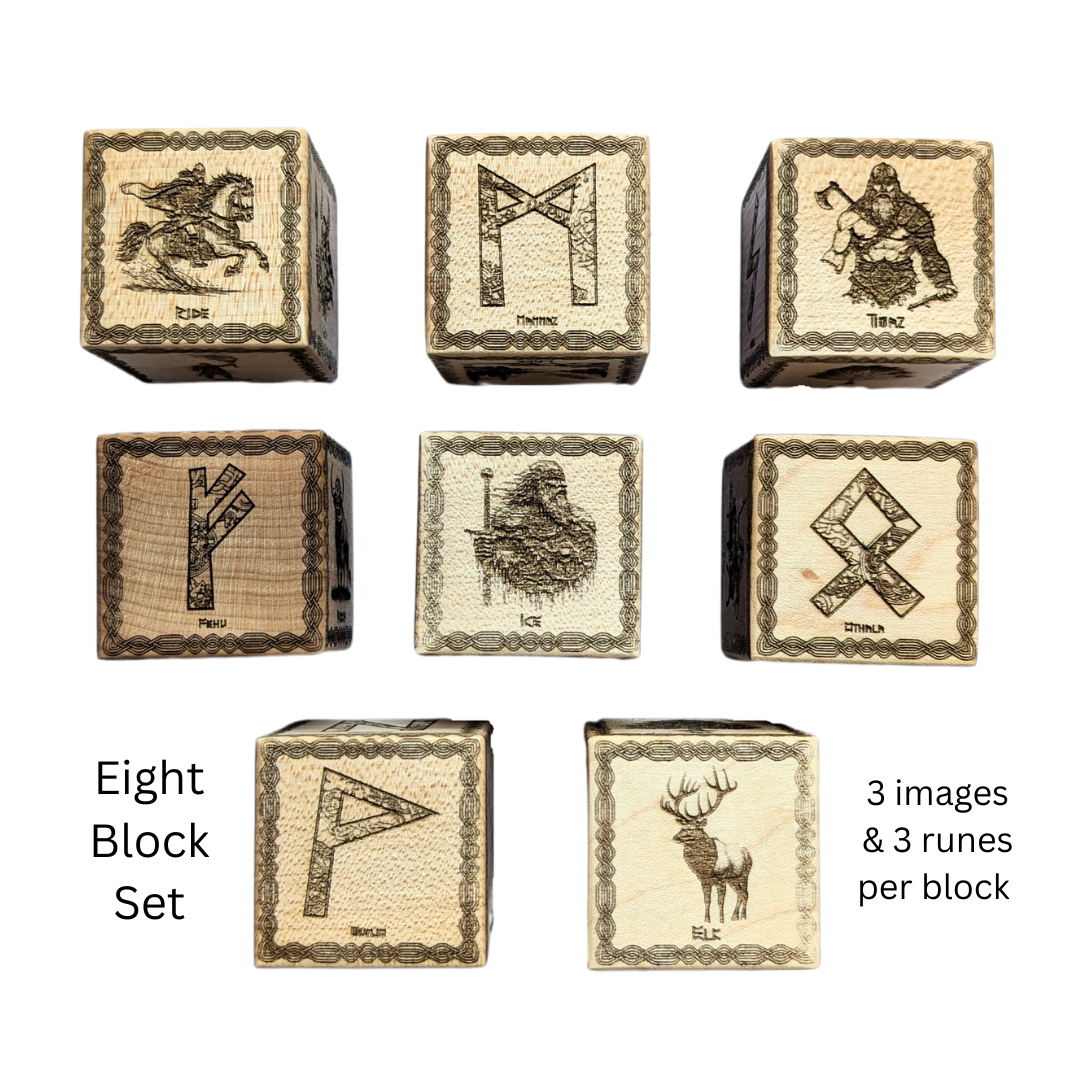 Viking Rune Blocks