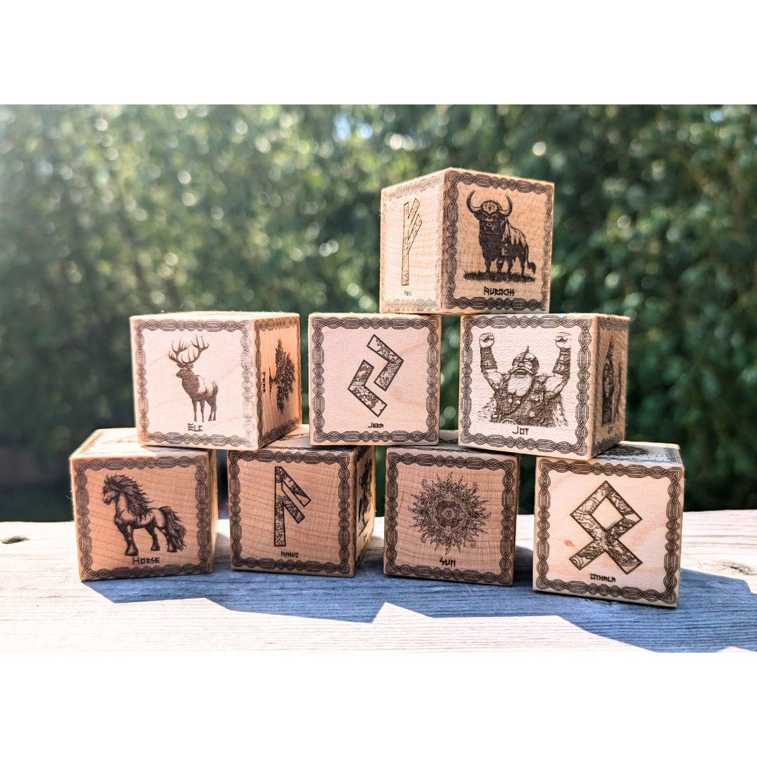 Viking Rune Blocks