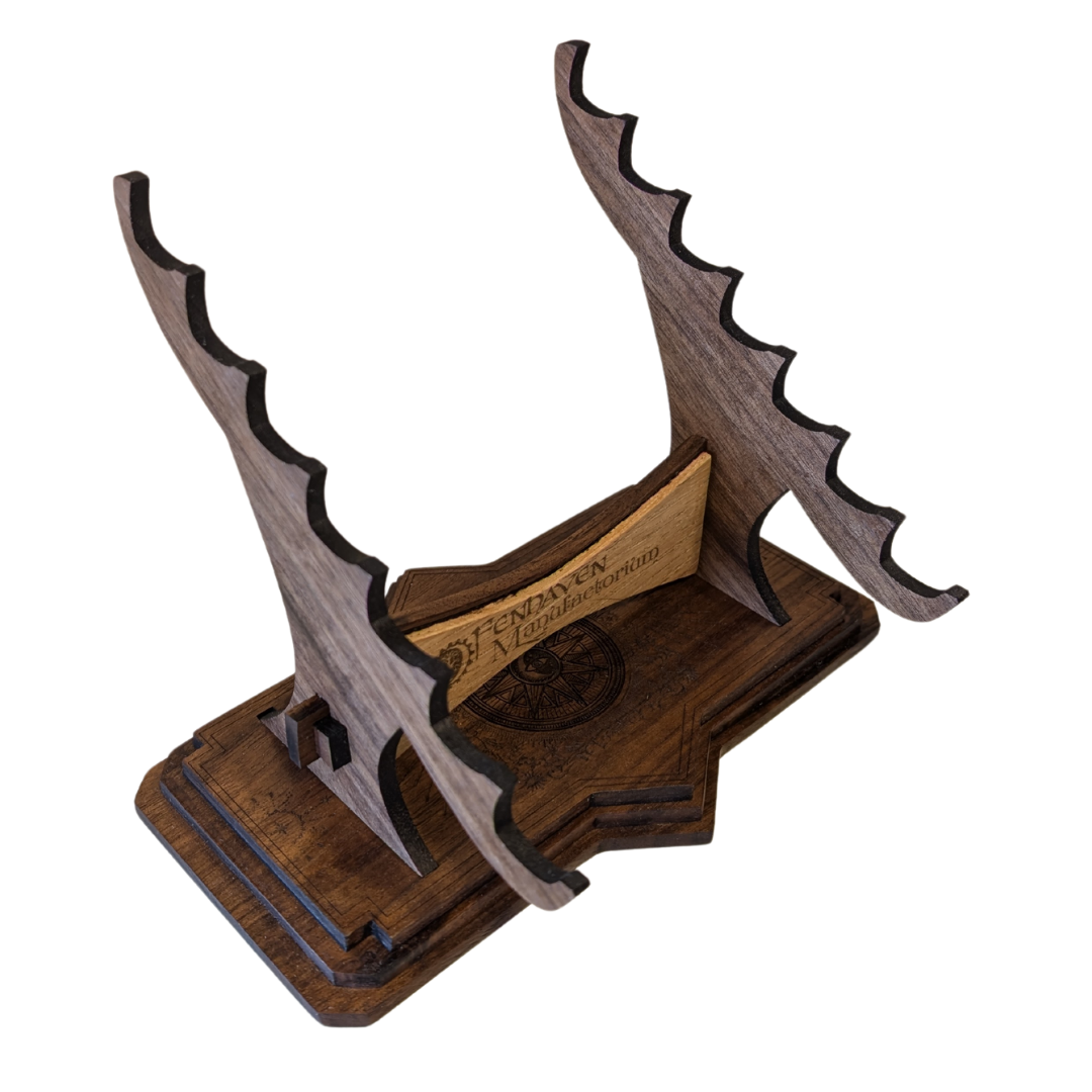 Wand Stand - solid walnut or MDF