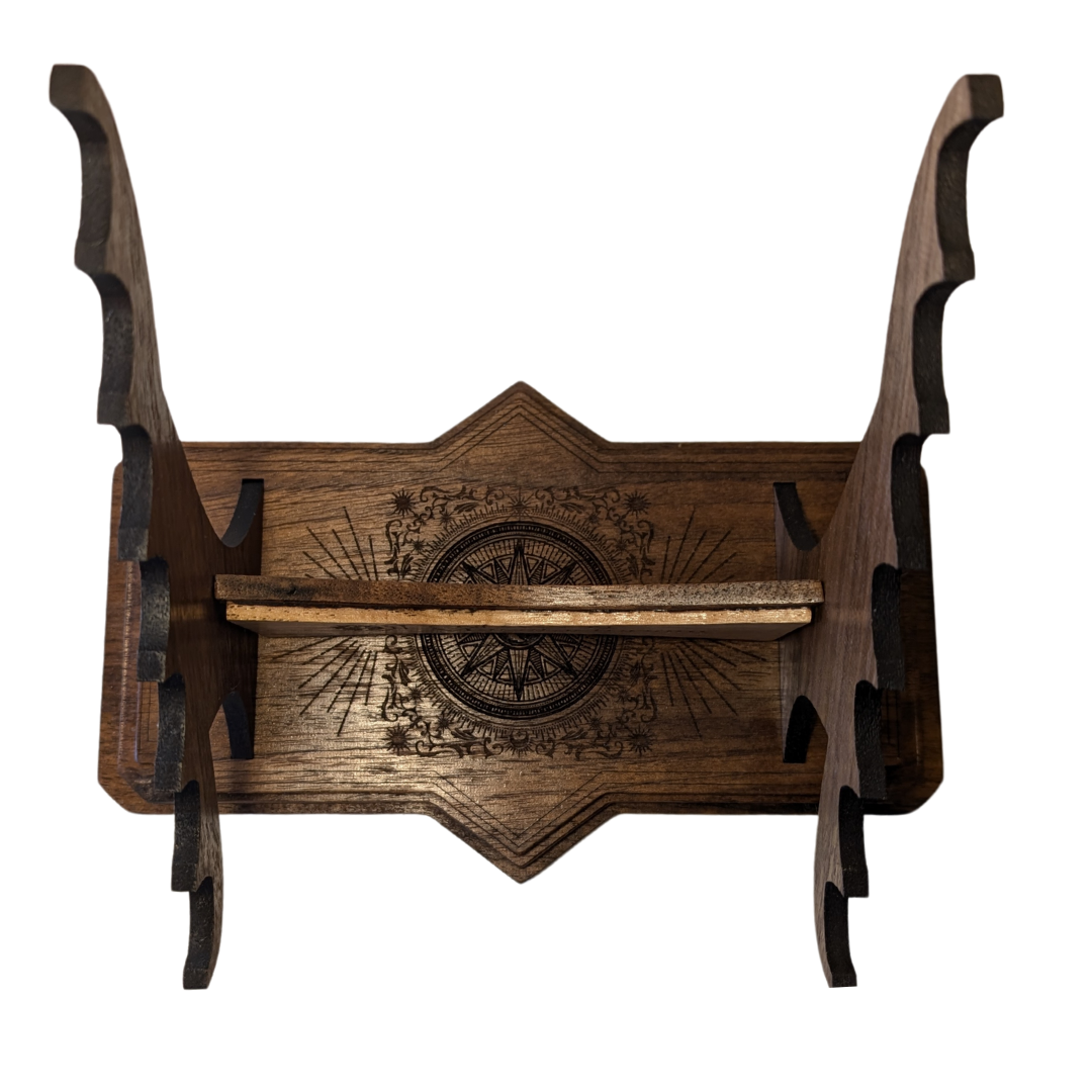 Wand Stand - solid walnut or MDF