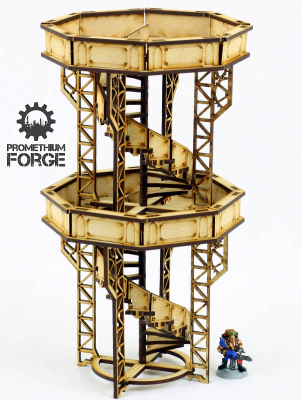 Promethium Forge: Spiral Stairs Tank Kit