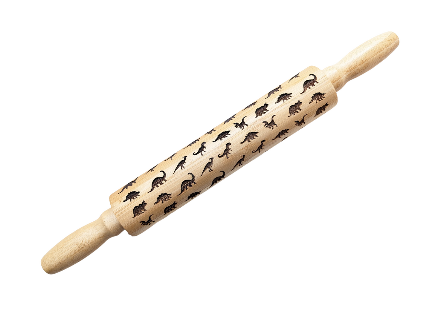 Embossed Wooden Rolling Pin