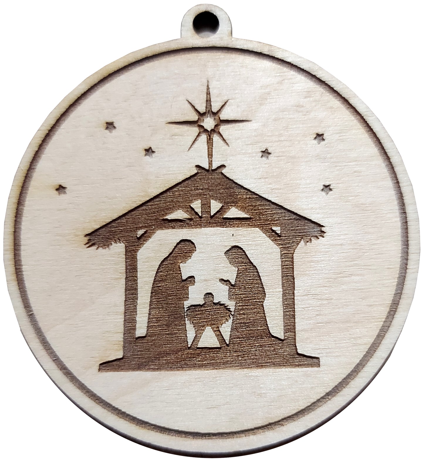 Christmas Ornament - Manger scene