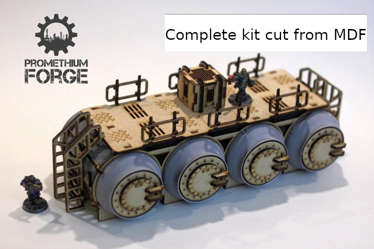 Promethium Forge: Quad Horizontal Can Kit